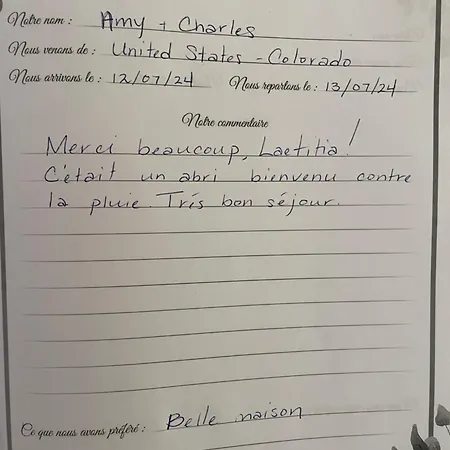 Les Champs Etoiles شقة *